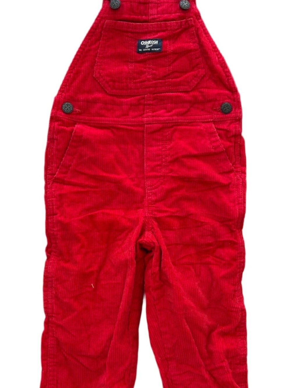 OshKosh B'gosh Red Corduroy Overalls for Kids